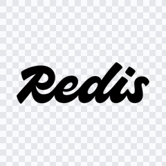 Redis black wordmark PNG