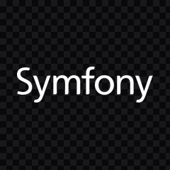 Symfony white wordmark PNG