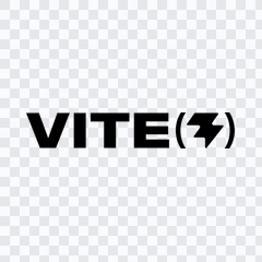 Vite black logo PNG
