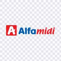 Alfamidi colored logo PNG