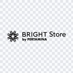 logo Bright Store hitam PNG