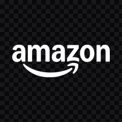 Amazon white logo PNG
