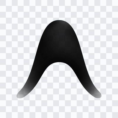 Google Antigravity black logo in PNG format