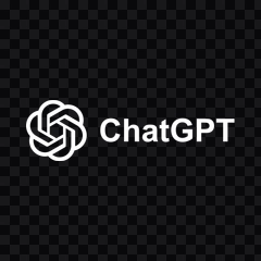 ChatGPT white logo PNG