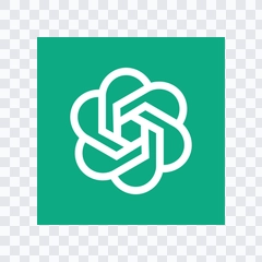 ChatGPT colored logo PNG