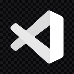 Visual Studio Code light logo PNG