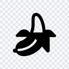 Nano Banana black logo PNG