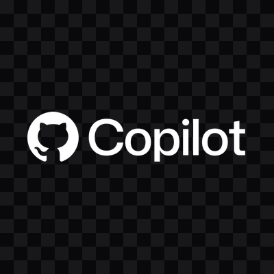 Logo GitHub Copilot putih format PNG