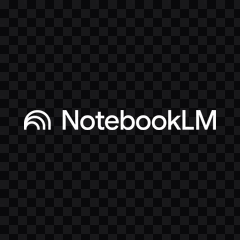 NotebookLM white logo PNG