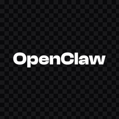 OpenClaw white wordmark PNG