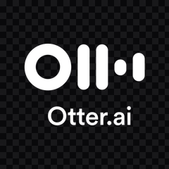 Otter AI white logo PNG