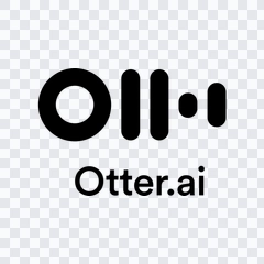 Otter AI black logo PNG
