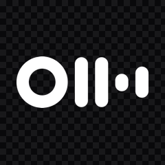 Otter AI white logo PNG