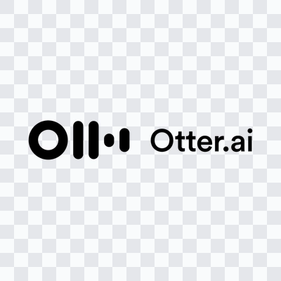 Otter AI black logo in PNG format