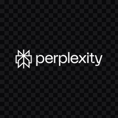 Perplexity white logo PNG