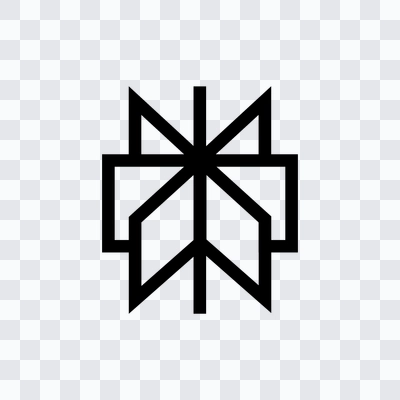 Perplexity black icon in PNG format
