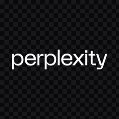 Perplexity white wordmark PNG