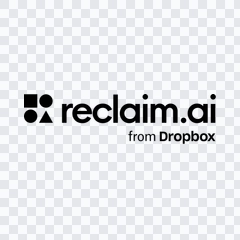 Reclaim AI black logo PNG