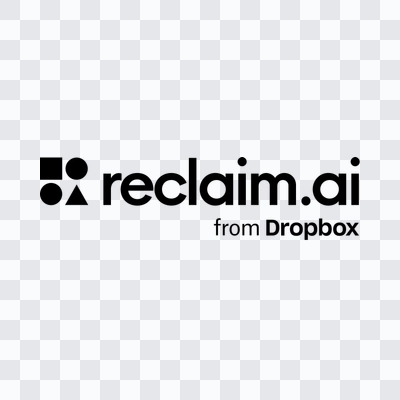 Reclaim AI black logo in PNG format
