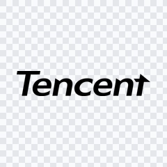Tencent black logo PNG