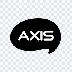 logo AXIS hitam PNG