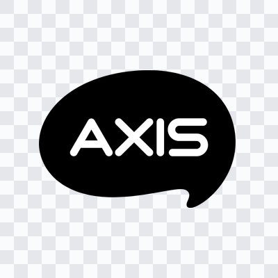 AXIS black logo in PNG format