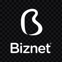 logo Biznet putih PNG