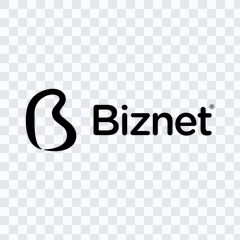 logo Biznet hitam PNG