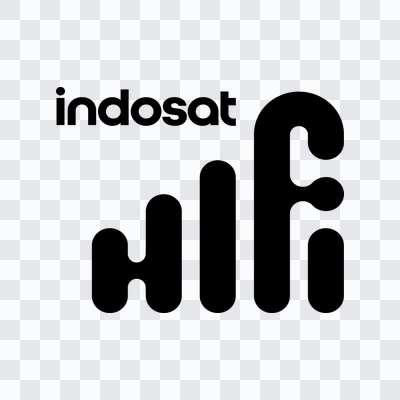download logo Indosat Hifi hitam png