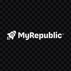 MyRepublic white logo PNG