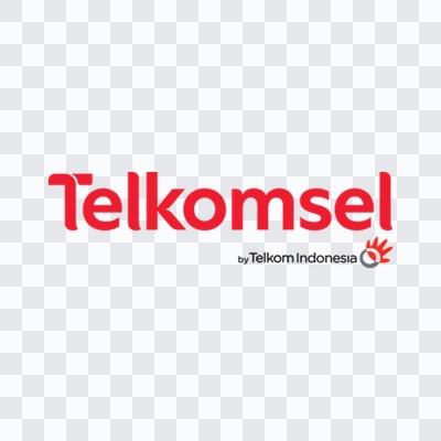 Logo Telkomsel berwarna format PNG