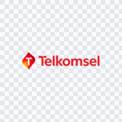 logo Telkomsel berwarna PNG