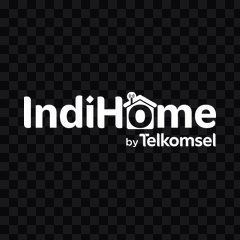 logo Indihome putih PNG