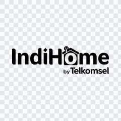 logo Indihome hitam PNG