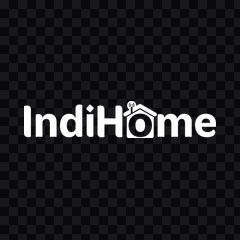 logo Indihome putih PNG