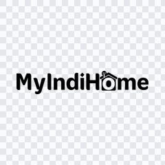 logo Indihome hitam PNG