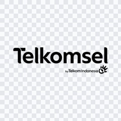 logo Telkomsel hitam PNG