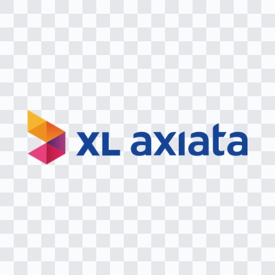 logo XL Axiata berwarna PNG