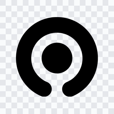 Logo Gojek hitam format PNG