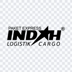 logo Indah Cargo hitam PNG
