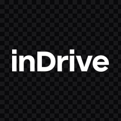 inDrive white wordmark PNG
