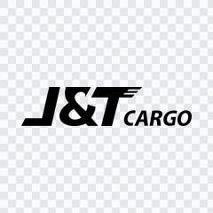 logo J&T Cargo hitam PNG