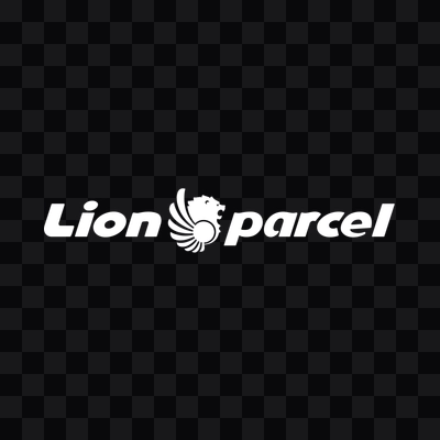 Lion Parcel logo png white download