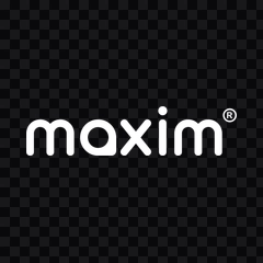 Maxim white logo PNG