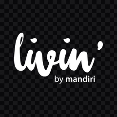 Livin white logo PNG