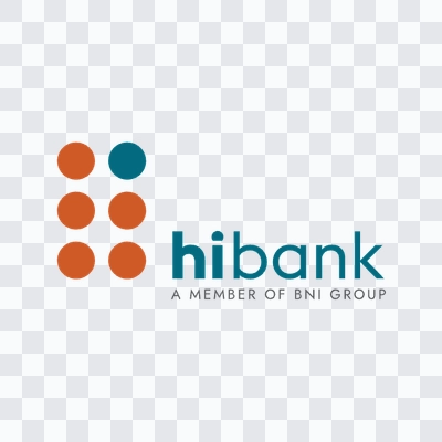 Hibank logo png dark download