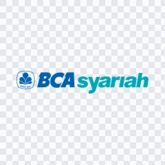 Bank BCA Syariah colored logo PNG