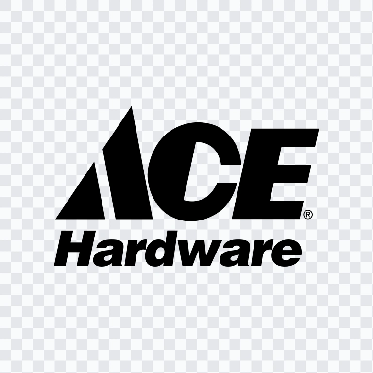 Ace Hardware black logo SVG