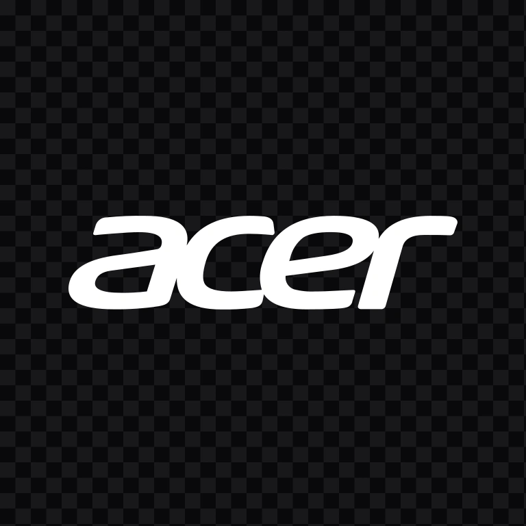 Acer white logo SVG