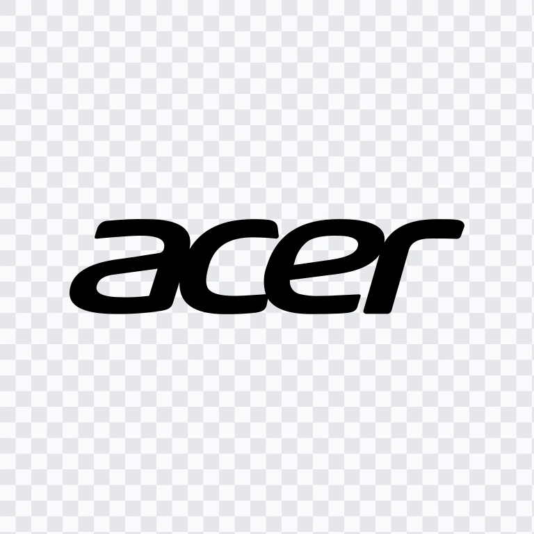 Acer black logo SVG
